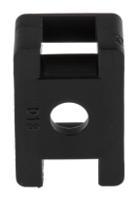 233-663 RS PRO Black Cable Tie Mount 10 mm x 15mm, 4.8mm Max. Cable Tie Width