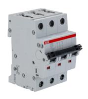 2cds253001r0254-s203-c25 ABB System Pro M Compact S200 MCB, 3P, 25A Curve C, 400V AC, 10 kA Breaking Capacity
