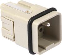 09120053001 HARTING Heavy Duty Power Connector Insert, 16A, Male, Han Q Series, 6 Contacts