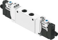 vuvg-lk14-b52-t-g18-1r8l-s Festo 5/2 Solenoid Valve - Solenoid/Solenoid G 1/8 VUVG Series 24V dc, 8042568