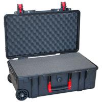 253-7428 RS PRO Waterproof Plastic, Polymer Watertight Case With Wheels, 550 x 350 x 225mm