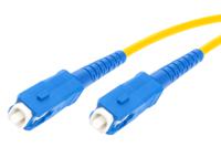 536-8193 RS PRO SC to SC Simplex Single Mode OS1 Fibre Optic Cable, 9/125μm, Yellow, 3m