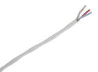 111-3155 RS PRO Data Cable, 1 Pairs, 2 Cores, 0.33 mm², 22 AWG, 100m, Nickel Plated Copper Shield