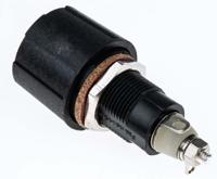 fx0365 Bulgin 6.3A Panel Mount Fuse Holder for 5 x 20mm Fuse, 1P, 250V ac