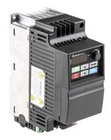 vfd007el21a Delta Electronics Inverter Drive, 0.75 kW, 1 Phase, 230 V ac, 4.2 A, VFD-EL Series