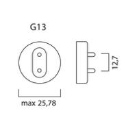 29278 Sylvania ToLEDo Superia 3600 lm 23 W LED Tube Light, T8, 5ft