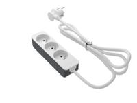 226-9488 RS PRO 4m 3 Socket Type E - French Trailing Socket, 250 V, IP20