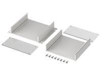 97218100hmt1-filotec-f-1048-100-wl-set Bopla Filotec (Set) Series Aluminum (Anodized) Aluminium Enclosure, IP40, Flanged, Aluminum (anodized) Lid, 100 x 105 x