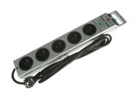 1153344315 brennenstuhl 2.5m 5 Socket Type E - French Extension Lead, 230 V, IP20