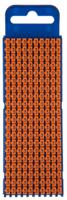 561-02633-wic2-3-pa66-og HellermannTyton WIC2 Snap On Cable Markers, Orange, Pre-printed "3", 2.8 → 3.8mm Cable, 561-02633 WIC2-3-PA66-OG