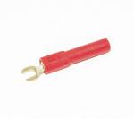 bu-30211-2 Mueller Electric Insulated Crimp Spade Connector Polyamide, Red