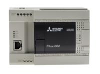 fx3ge-24mres Mitsubishi FX3GE Series PLC CPU for Use with FX3 Series, Relay Output, 14-Input, DC Input