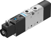 vuvs-l20-m52-azd-g18-f7-1c1 Festo 5/2 Monostable Solenoid Valve - Electrical G 1/8 VUVS Series, 575676