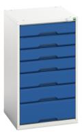 1692502911 Bott 7 Cabinet, Steel, 900mm x 525mm x 550mm, Blue, Light Grey