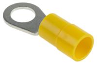 178-7276 RS PRO Insulated Ring Terminal, 6.5mm Stud Size, 2.5mm² to 6mm² Wire Size, Yellow
