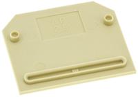 0279560000 Weidmuller SAK Series End Cover for Use with DIN Rail Terminal Blocks, ATEX