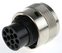 192922-1270-tr1412pms1nb ITT Cannon Circular Connector, 12 Contacts, Cable, Standard Connector, Plug, Male, IP65, Trident Ringlock Series