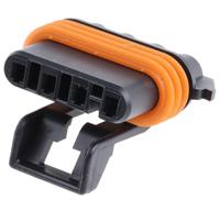 12162144 Delphi, Metri-Pack 150 Automotive Connector Socket Black Cable Mount 4 Way, Crimp Termination