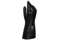 34407019 Mapa Black Polychloroprene Work Gloves, Size 9