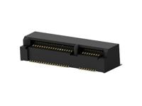 2041262-1 TE Connectivity Horizontal Edge Connector, 52-Contacts, 0.8mm Pitch, 2-Row