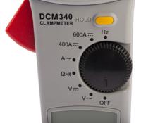 1000-305 Megger DCM340 Clamp Meter, 600A dc, Max Current 600A ac CAT III 600V