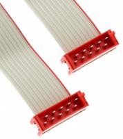 2205063-2 TE Connectivity Micro-MaTch Series Flat Ribbon Cable, 10-Way, 1.27mm Pitch, 150.5mm Length, Micro-MaTch IDC to