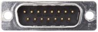 121073-2041-d ITT Cannon D* 15 Way Panel Mount D-sub Connector Plug