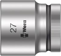 05003615001 Wera 1/2 in Drive 27mm Standard Socket, 6 point, 40 mm Overall Length