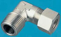 1809-06-13 Legris Stainless Steel Pipe Fitting, 90° Elbow, Male BSPT 1/4in