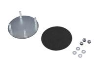 6505500 Rittal CP Series Sheet Steel Cover Plate for Use with Support Arm Connection
