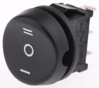 419-776 RS PRO SPDT, On-Off-On Rocker Switch Panel Mount