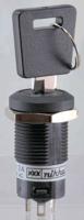 ck-m12afs1 NKK Switches Key Switch, SPDT, 3 A@ 250 V ac 2-Way