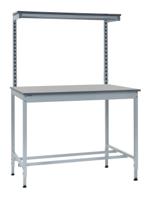 440-902 RS PRO Steel Workbench, 250kg Max Load, Adjustable Height, 840mm x 1200mm x 900mm