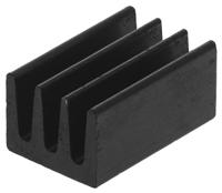 icksmda10 Fischer Elektronik Heatsink, Universal Rectangular Alu, 75K/W, 10 x 6.3 x 4.8mm, Conductive Adhesive, Conductive Foil