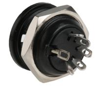 490-983 RS PRO 5 Pole Din Socket, 4A, 100 V ac, Female, Panel Mount
