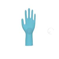 ga0105 Unigloves GA010 Blue Nitrile Work Gloves, Nitrile Coating