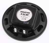 k-64-wp-8-ohm Visaton 64mm dia 2W nom Full Range Speaker Driver, 8Ω, 200 Hz → 15 kHz
