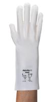 2100060 Ansell Alpha Tec 02-100 White Linear Low Density Polyethylene Linear Low Density Polyethylene Work Gloves, Size 6