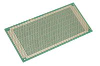 110-2494 RS PRO Double Sided Matrix Board FR4 1.02mm Holes, 2.54 x 2.54mm Pitch, 220 x 100mm