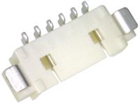 53261-0671 Molex PicoBlade Series Right Angle Surface PCB Header, 6 Contact(s), 1.25 mm Pitch, 1 Row, Shrouded