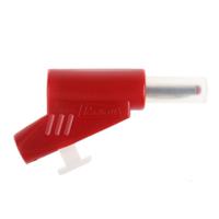 r-941-461-600 Radiall Red Male Banana Plug, 4 mm Connector, 30A, 750V ac, Nickel, Tin Plating