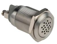 877-1832 RS PRO Panel Mount Buzzer, 24 V dc, 75dB at 1 m