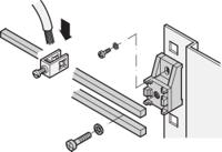 20118366 nVent SCHROFF Earthing Bar Clamp Clamp for Use with Server Cabinet