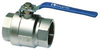 4902-10-13 Legris Nickel Plated Brass 2 Way, Ball Valve, Threaded, BSPP 1/4in, 30bar Operating Pressure