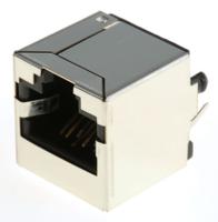 ss-60000-008 Bel-Stewart SS-60000 Series Female RJ45 Connector, Through Hole, Cat6 Straight 8P8C -Way