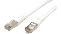 21151356 Roline21.15, 3m Cat6, White RJ45 to Male RJ45 Male, S/FTP Shielded, Terminated PVC Sheath