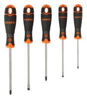 b219015 Bahco B219.015 Pozidriv; Slotted Screwdriver Set, 5-Piece