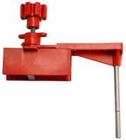 universal-ball-valve-lockout-device-sml Brady Red 1-Lock Glass-Reinforced Nylon Ball Valve Lockout, 9.00mm Shackle