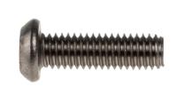621-2710 RS PRO Plain Button Stainless Steel Tamper Proof Security Screw, M6 x 20mm