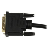 hddvifm8in StarTech.com HDMI 1.4, 20cm Female HDMI to Male DVI-D Dual Link High Speed 1920 x 1200